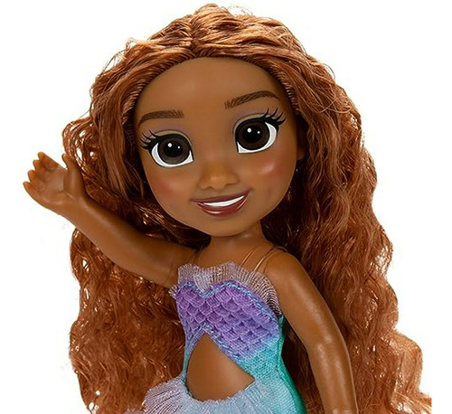 Muñeca Ariel La Sirenita 6 Con Peine Para El Cabello