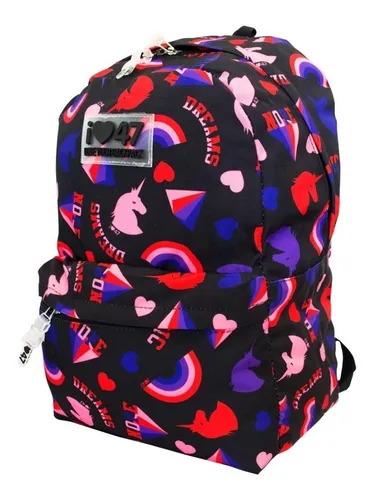 Mochilas Escolares 47 Street Original Unicornio Ni as Nenas