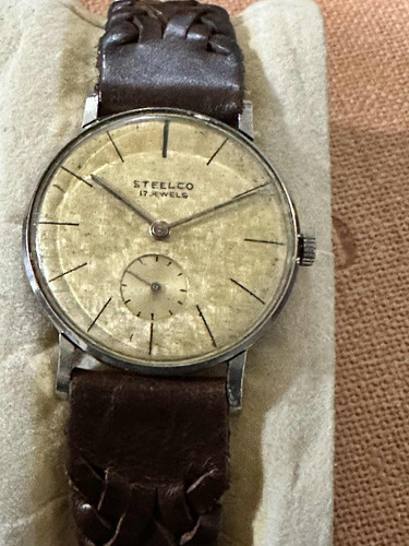 Reloj Vintage Steelco Acero Plano