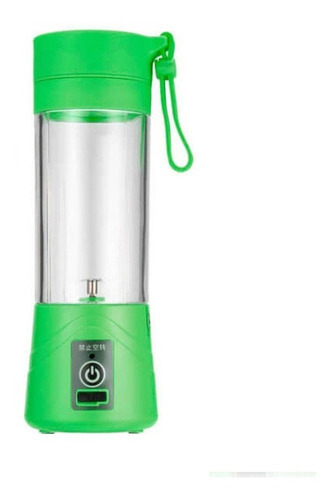 Mini Liquidificador Portátil Shake Eletrico Juice Cup Verde