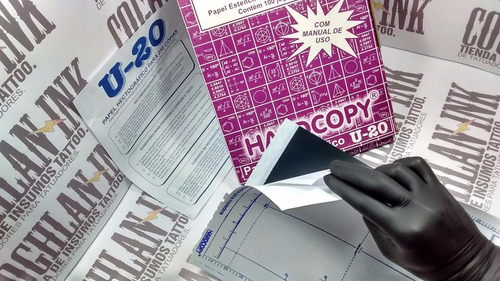 Papel Hectográfico Tattoo Transfer X 5 Tatuajes Tatuar