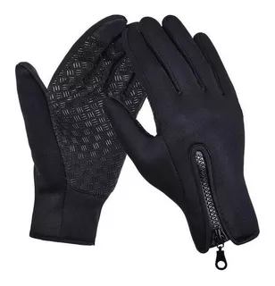 Guantes Motos Neoprene Tacticos Polar Termicos Cierre Rpm