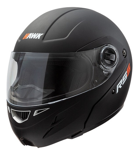 Casco Para Moto Rebatible Hawk Flip Rs5 Negro Mate L 2023