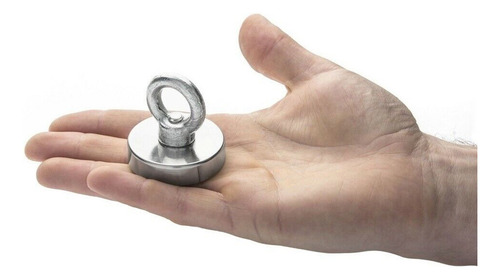 Iman Neodimio Pesca Magnetica 60mm 160kg Detector De Metales