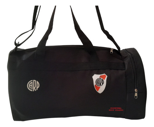 Bolso River Deportivo Trabajo Club Viaje Hermoso Super Sale Negro Deportivo