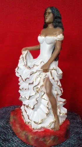 Pomba gira vestida store de branco