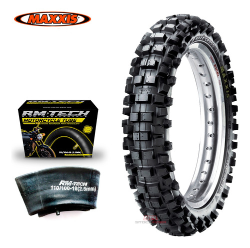 Llanta Maxxis 110/100-18 M7305 Maxxcross It+ Camara Hd