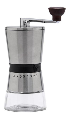 Moedor Manual De Grãos De Café Em Aço Inox Black - Oxford