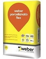 Pegamento Weber Porcelanato Flex Losa Radiante X 30 Kg