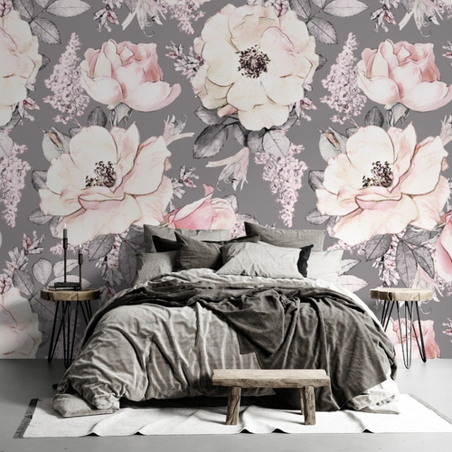 Vinilo Decorativo Mural Empapelado Florales Flores 8a10