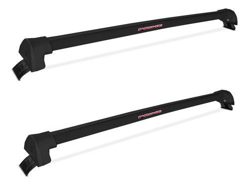 Rack Travessa De Teto Prisma Onix 2013 A 2023 Alumínio Preto