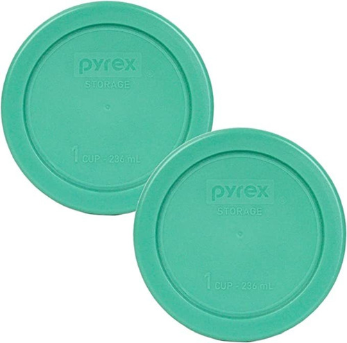 Pyrex 7202-pc - Tapa Redonda De Plástico (2 Unidades), De Co