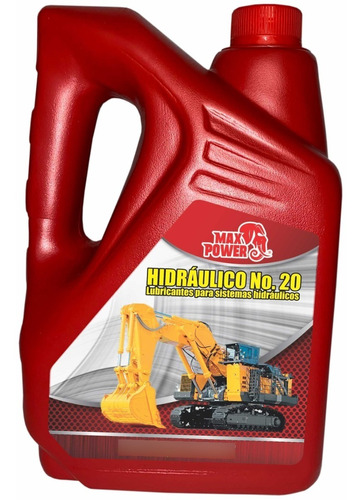 Aceite Hidráulico 20 Max Power Caja X 6 Galónes. Circulante.