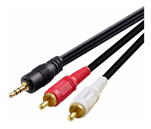 Cable Auxiliar De Audio Doble Rca A Plug 3.5mm 1.5mts Oferta