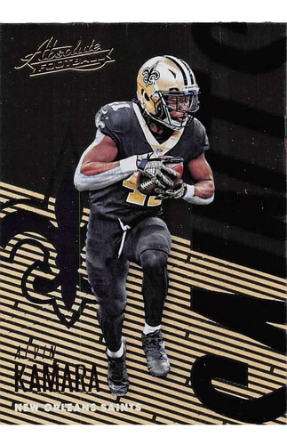 2018 Panini Absolute 69 Alvin Kamara Santos