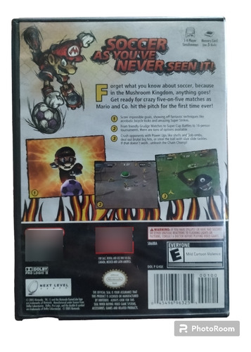 Super Mario Strikers | Nintendo Game Cube Completo (Usado)