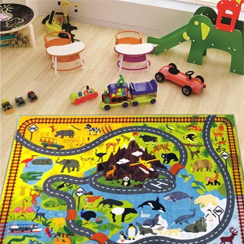Kc Cubs Colección Playtime Animal Safari Road Map Educación