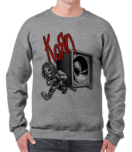 Buzo Hoddie Básico Korn 02 Rock