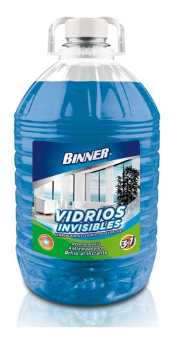 Limpiavidrios Liquido 3 En 1 Binner X5000ml