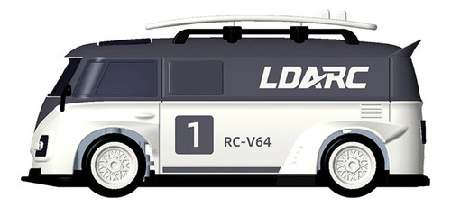 Control Remoto Van Bus Tipo Combi Miniatura 1/64 Rtr 2.4 Ghz