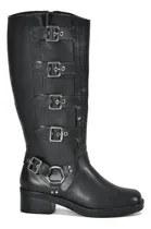 Comprar Bota Caña Alta Con Hebillas Mikli Via Marte Para Mujer