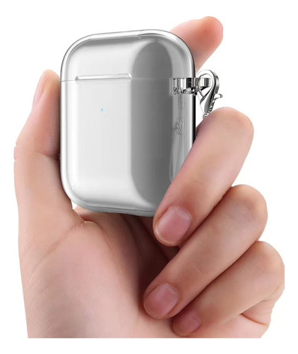 Ustiya funda para AirPods 2 y 1 carcasa protectora color transparente