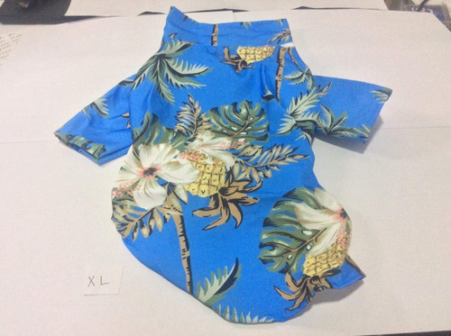 Ropa Diseño Playero Camisa Hawaiana Para Mascotas Pequeñas 