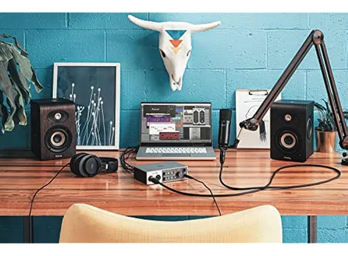 Interfaz De Audio Usb Ua Volt 2 Para Grabación, Podcasting Y
