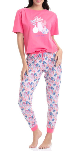 Pijama Cotton Estampado J-793 Lady Genny