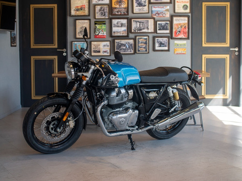 Imagen 8 de 25 de Royal Enfield Continental Gt 650 Azul Reserva Disponible