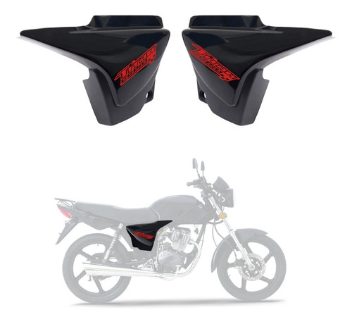 Juego Cachas Laterales Honda Titan 150 + Calcos De Regalo