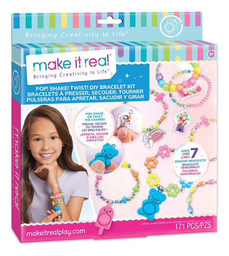 Kit De Pulseras Vmake It Real: Para Niñas Cyber Monday