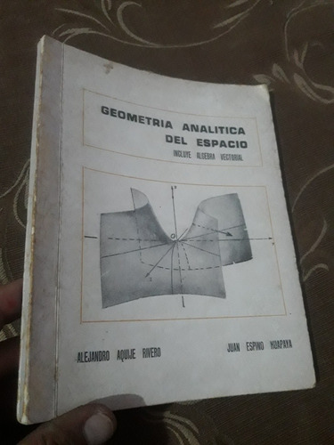 Libro Geometría Analítica Del Espacio Aquije