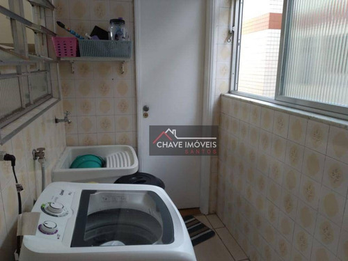 Imagem 19 de 21 de Apartamento Com 2 Dormitórios À Venda, 96 M² Por R$ 430.000,00 - Embaré - Santos/sp - Ap3110