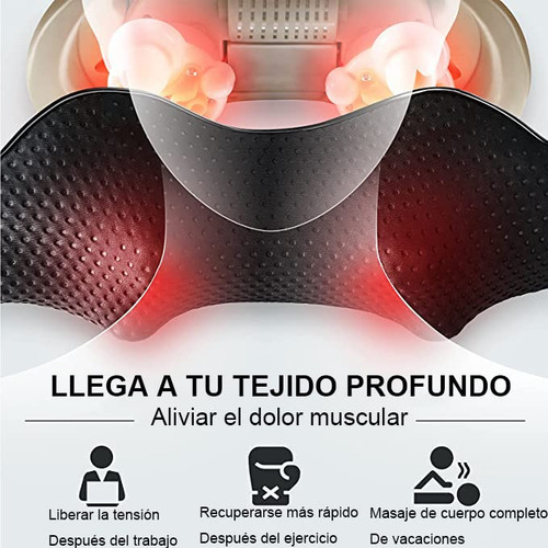 Masajeador De Espalda Y Cuello, Masajeador Eléctrico De