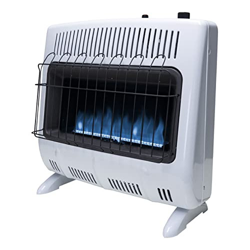 Mr. Heater 30,000 Btu Calentador De Gas Natural De Llama Azu