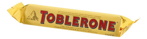 Chocolate Toblerone Nougat De Mel E Amêndoas 35g -3unid