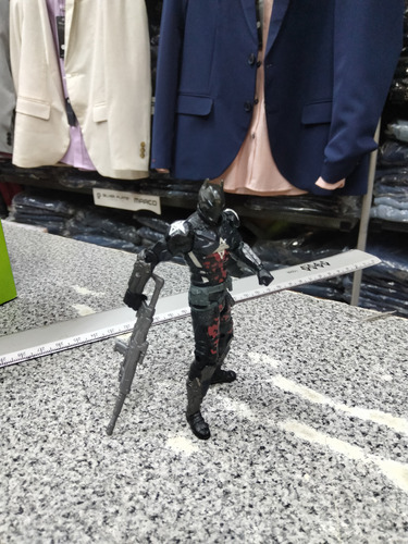 Dc. Multiverse, Batman, Arkham Knight, 4 Pulgadas!! (Usado)