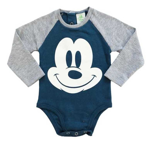 Body Mickey Mouse Bebé Algodón Disney 1