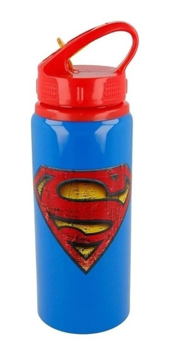 Botella Aluminio Superman 710ml Licencia Oficial Dc Lj016