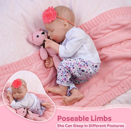 Muñecas Para Bebés Reborn Reborn Babeside - 17 Pulgadas De M