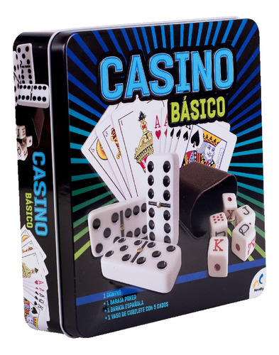 Casino Basico En Caja Tin - Novelty