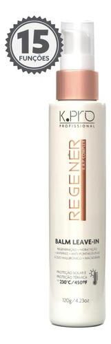 K.pro Regenér Balm Leave-in Proteção Térmica E Solar 120g 