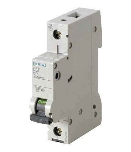 Breaker Monopolar 4 Amp 230/400v Siemens 5sl6104-7