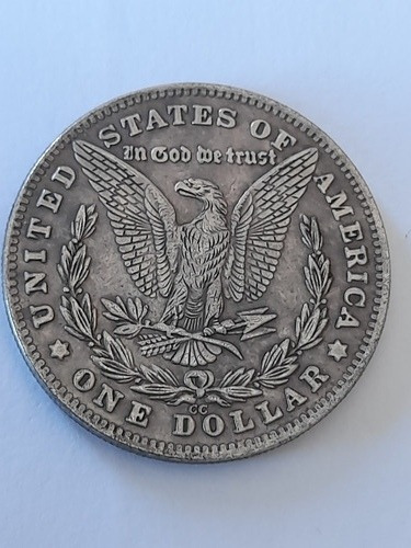 Imagen 2 de 2 de Moneda Estados Unidos 1 Dólar Morgan 1879 (rp(470)