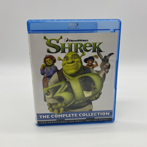 Pelicula Blu-ray  Shrek - La Colección Completa  Promocional