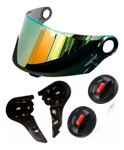 comprar Viseira Fw3 Gt Ls2 Ff358 Camaleãoanti Risco Kit Reparo Botão