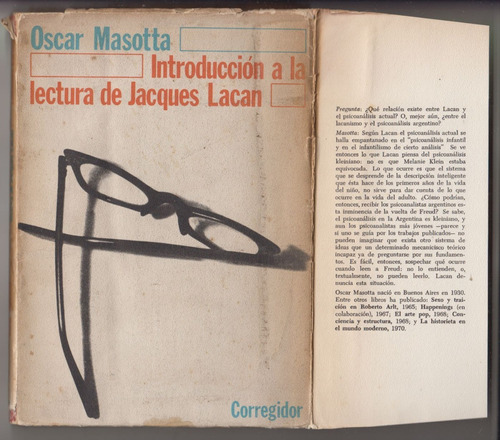 Psicologia Introduccion A La Lectura De Lacan Oscar Masotta 
