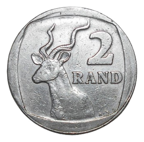 Sudafrica 2 Rand 1989 - Gran Kudú -  Km#139