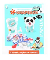 Comprar Set 2 En 1 Juego Doctor Mochila Forma Panda - Juguete Doctor
